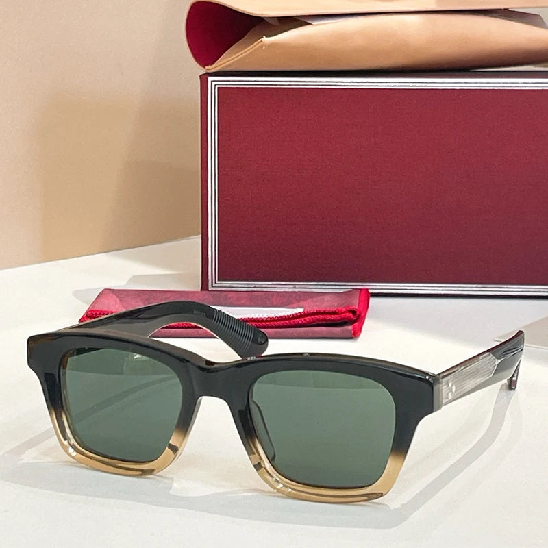 JMM SONATA Handmade Square Acetate Sunglasses