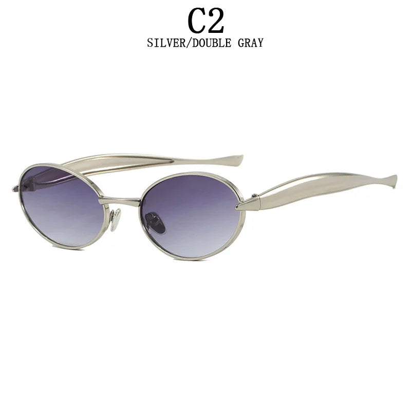 Lunette Oval Luxury Vintage Women's Glasses