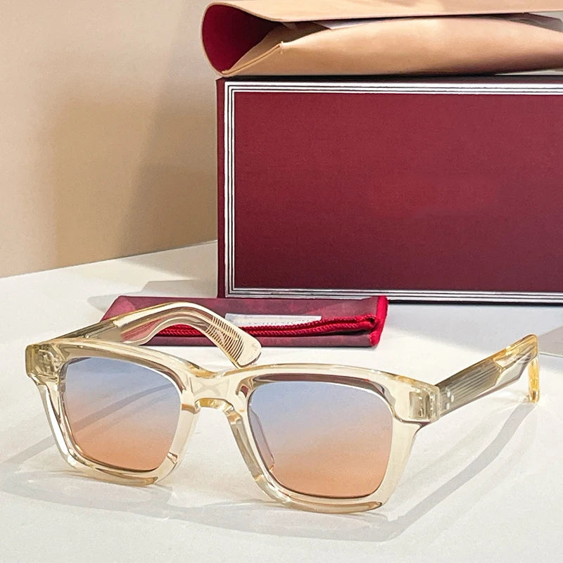 JMM SONATA Handmade Square Acetate Sunglasses