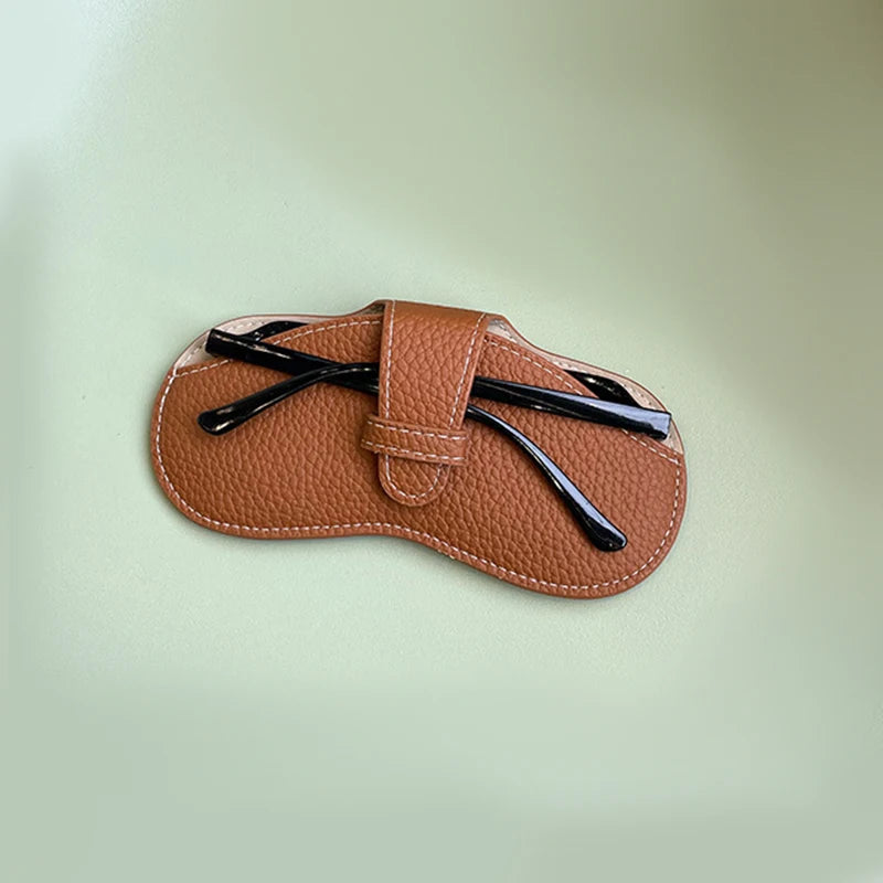 Leather Soft Glasses Case