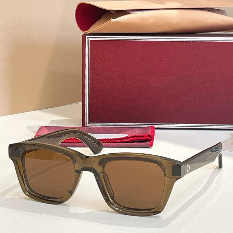 JMM SONATA Handmade Square Acetate Sunglasses
