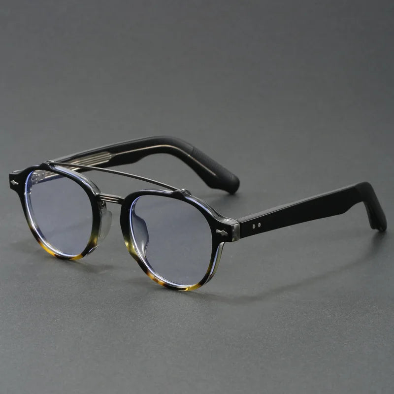 Anti Blue Double Bridge Sunglasses