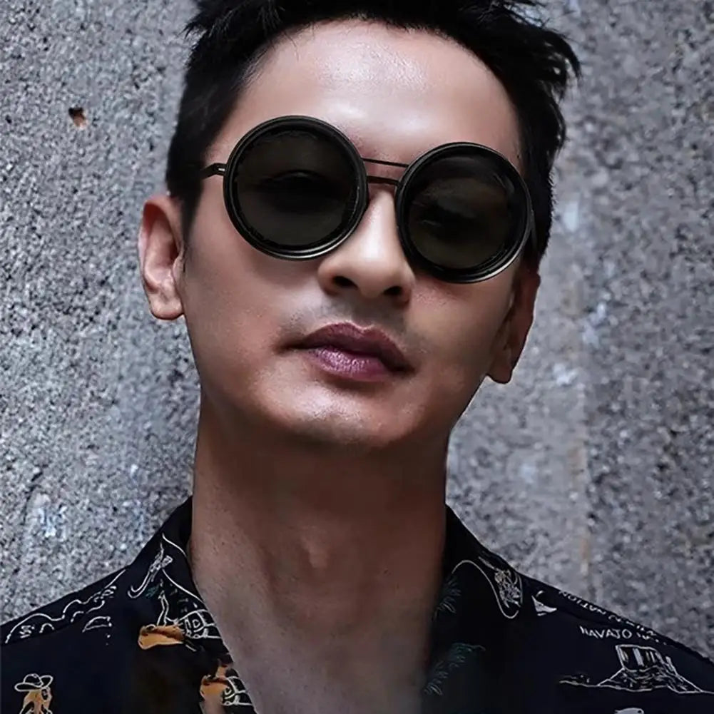Adjustable Round Polarized Sunglasses