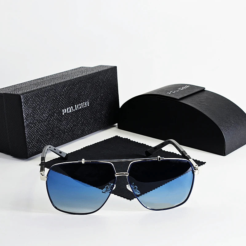 Luxury Polarized Pilot Sunglasses Classic Eyewear 6321