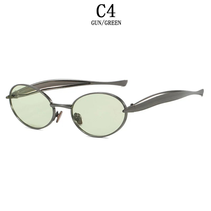 Lunette Oval Luxury Vintage Women's Glasses