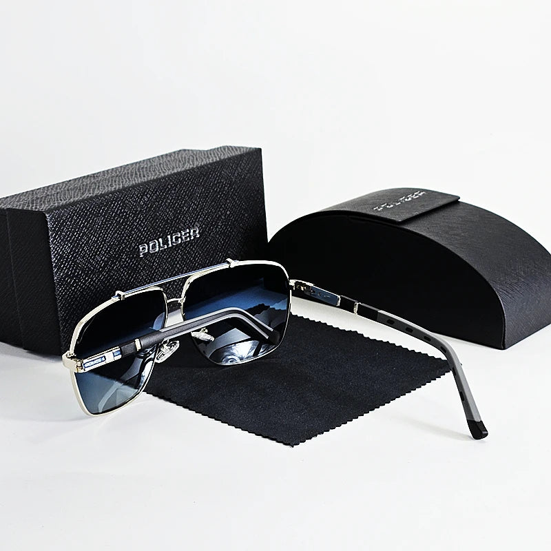 Luxury Polarized Pilot Sunglasses Classic Eyewear 6321