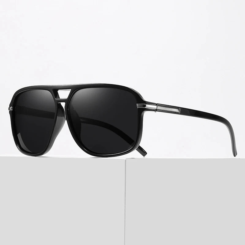 Classic Oversized Polarized Sunglasses – Vintage UV400