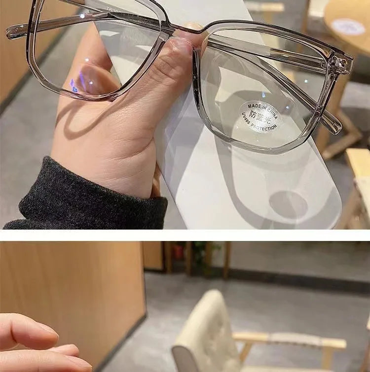 Anti-blue Light for Women with Regular Eyeglass