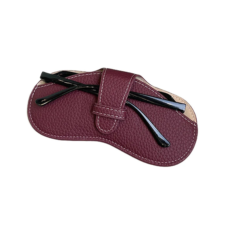 Leather Soft Glasses Case