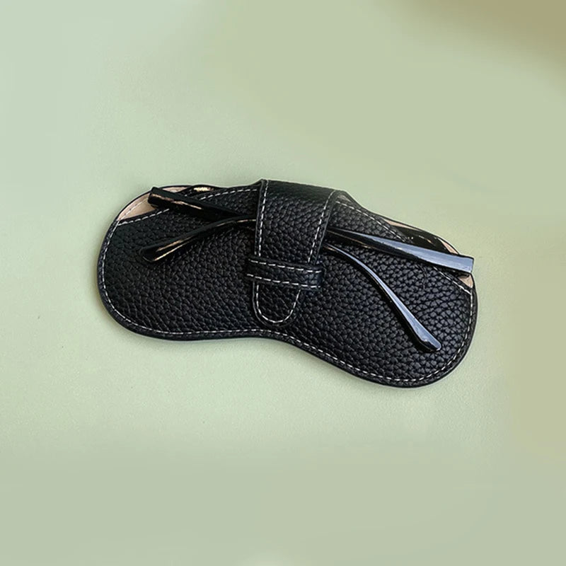 Leather Soft Glasses Case