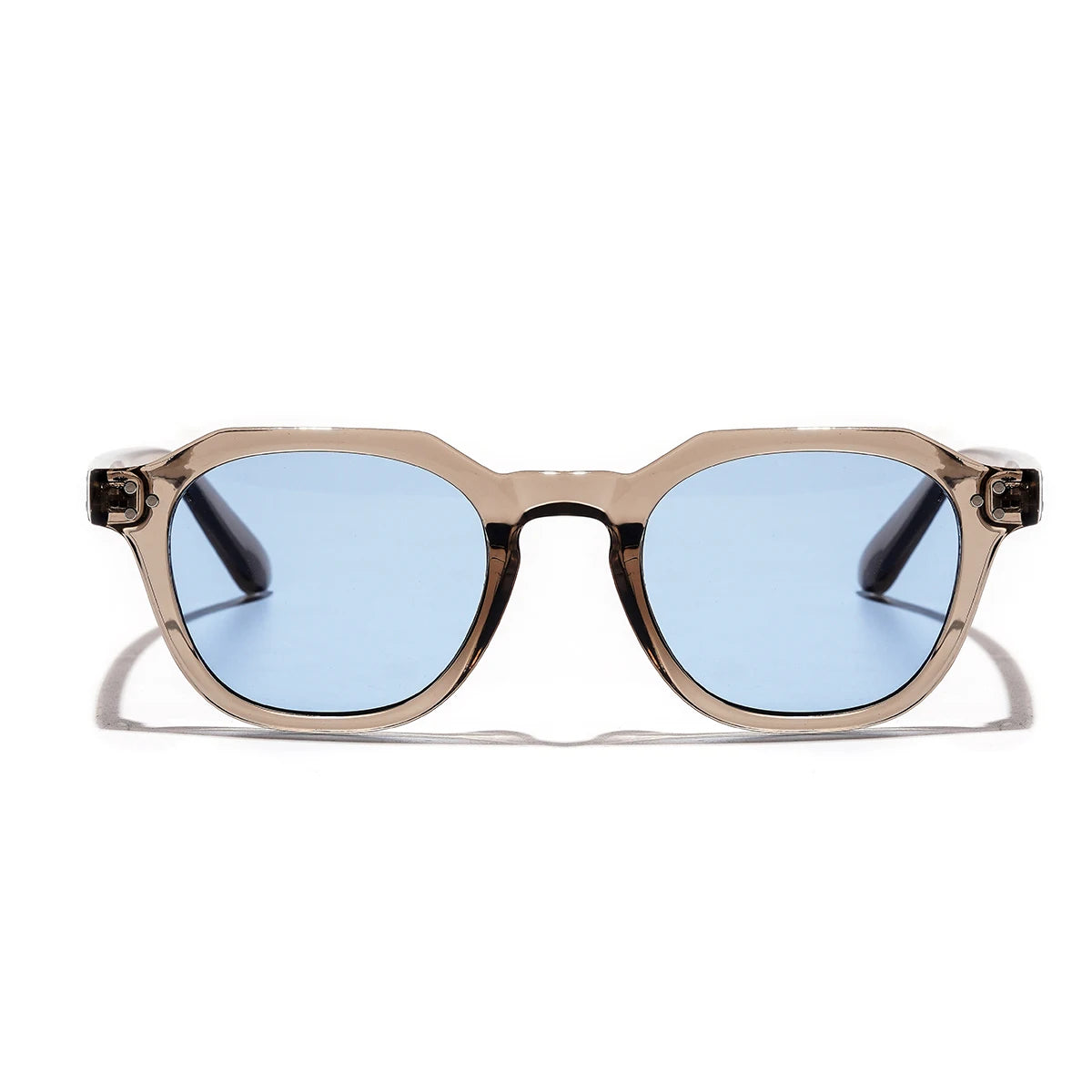 Retro Luxury Round Light Sunglasses