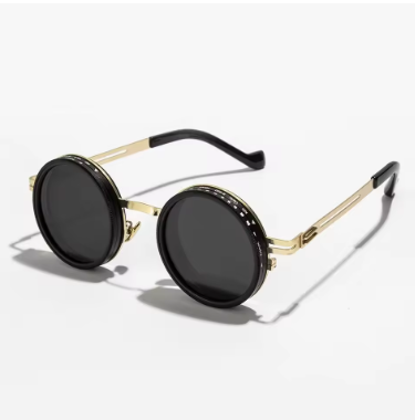 Adjustable Round Polarized Sunglasses