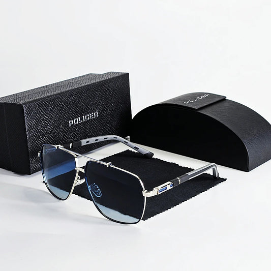 Luxury Polarized Pilot Sunglasses Classic Eyewear 6321