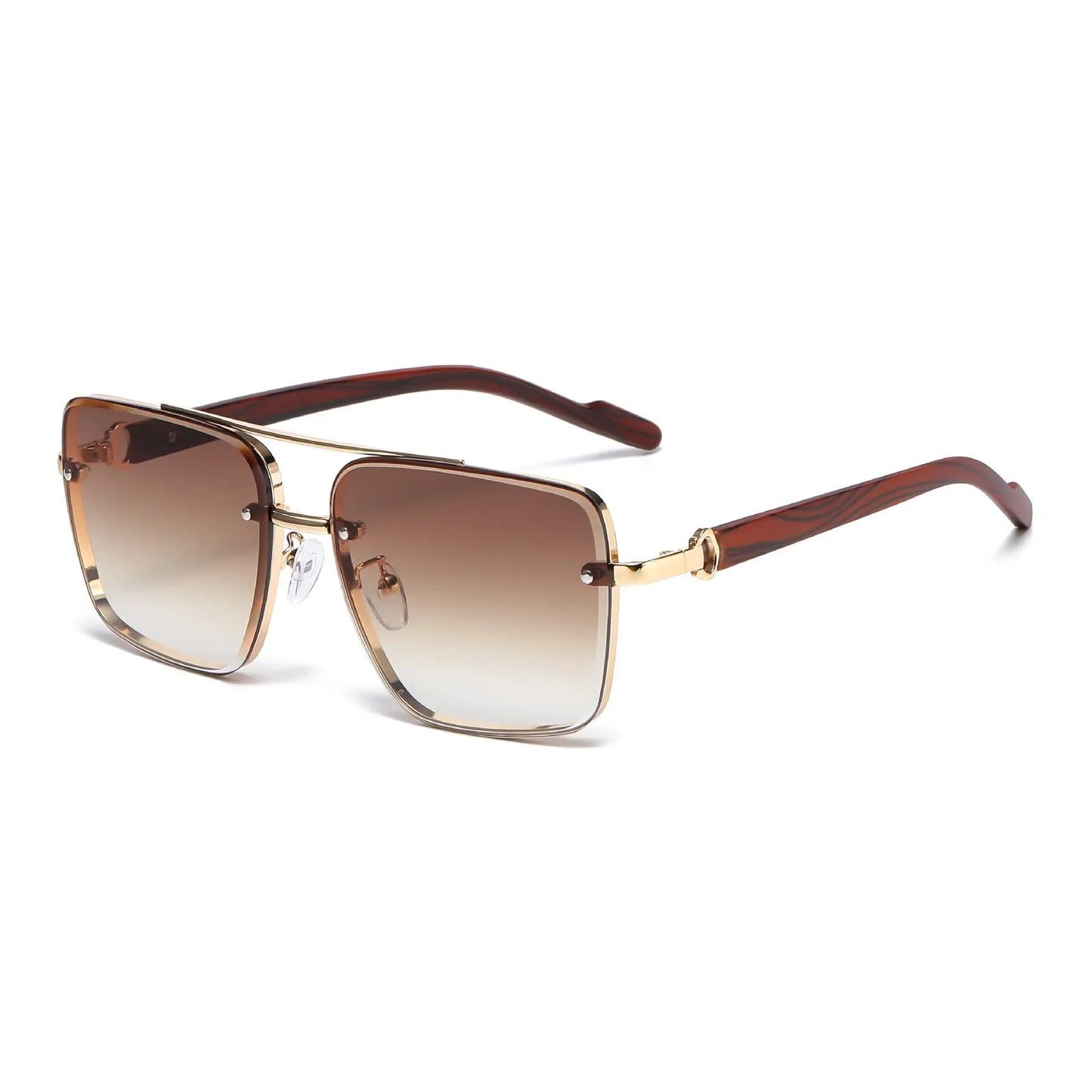 2025 Wooden Square Sunglasses