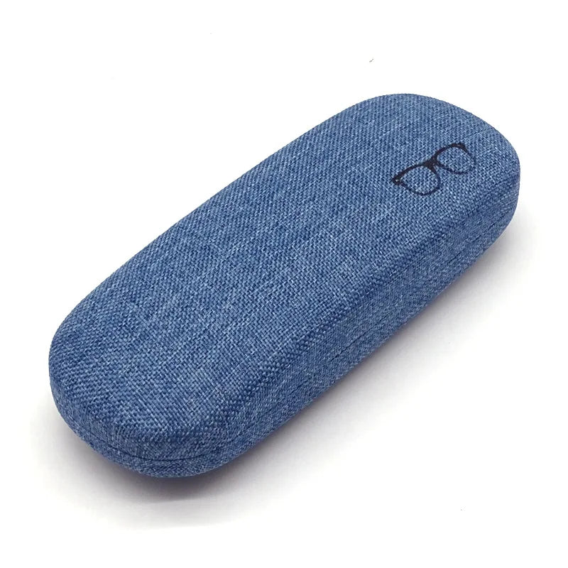Linen Glasses Hard Eyewear Case