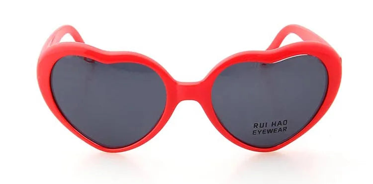 Love Heart Diffraction Glasses