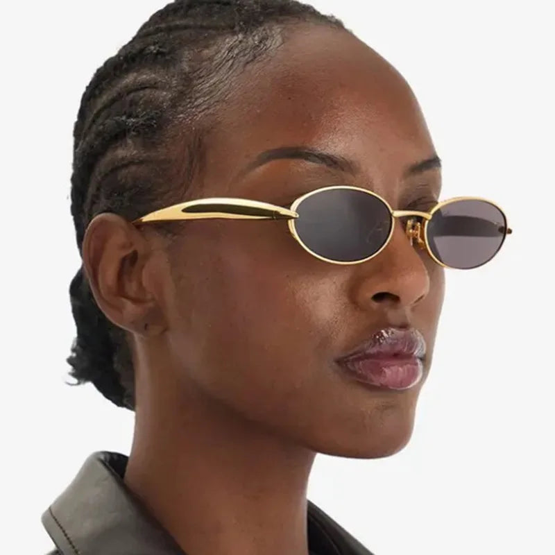 Lunette Oval Luxury Vintage Women's Glasses