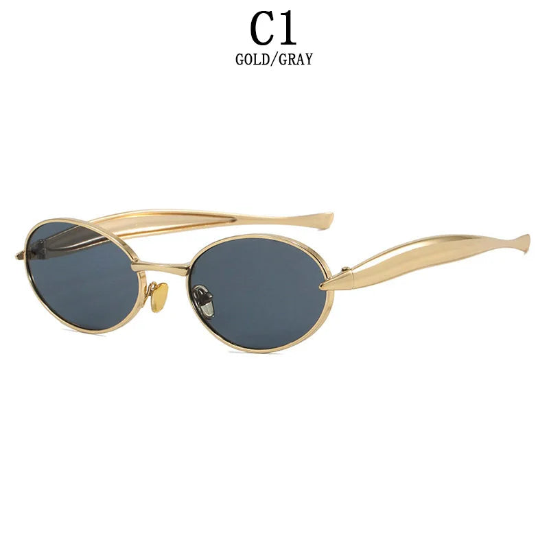 Lunette Oval Luxury Vintage Women's Glasses