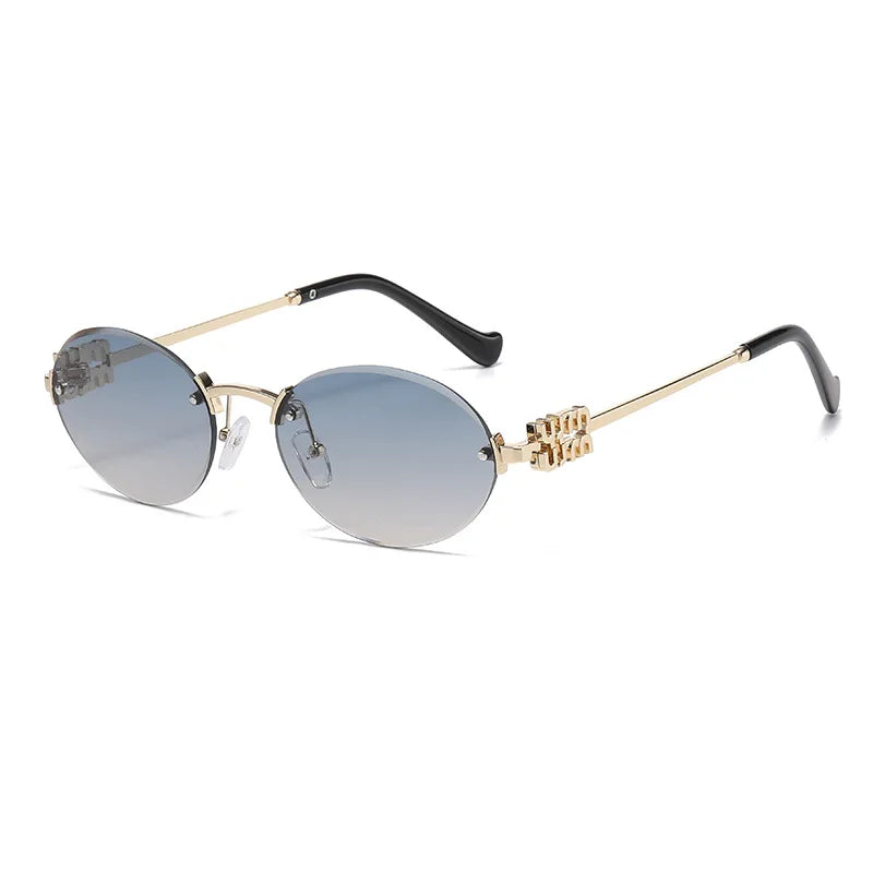Rimless Sunglasses for Men & Women – Cut Edge Design