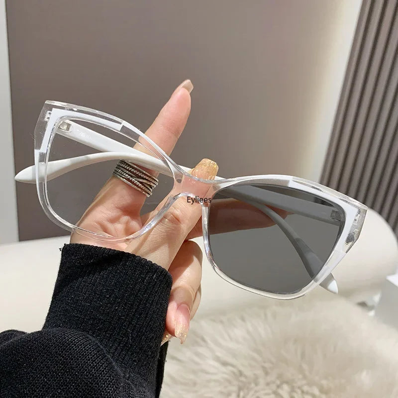 Smart Color Changing  Cat Eye Glasses
