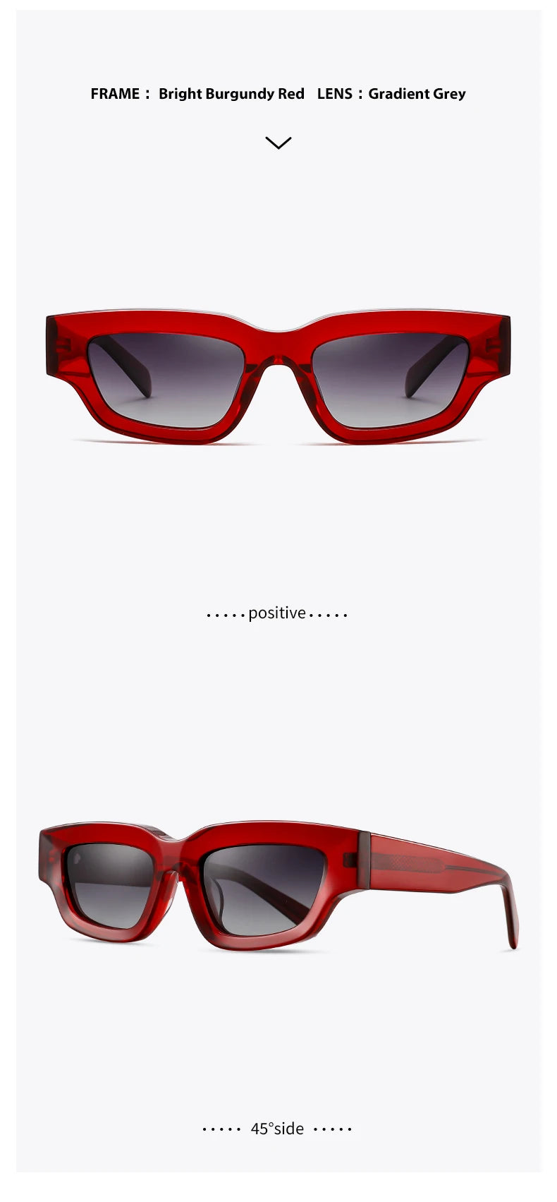 GENEVIEVE Butterfly Small Frame Sunglasses