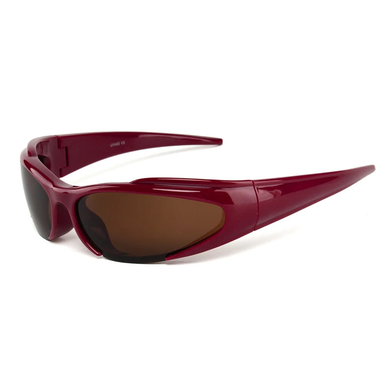 Retro Vintage Sports Driving Goggles 2025 Y2K Sunglasses