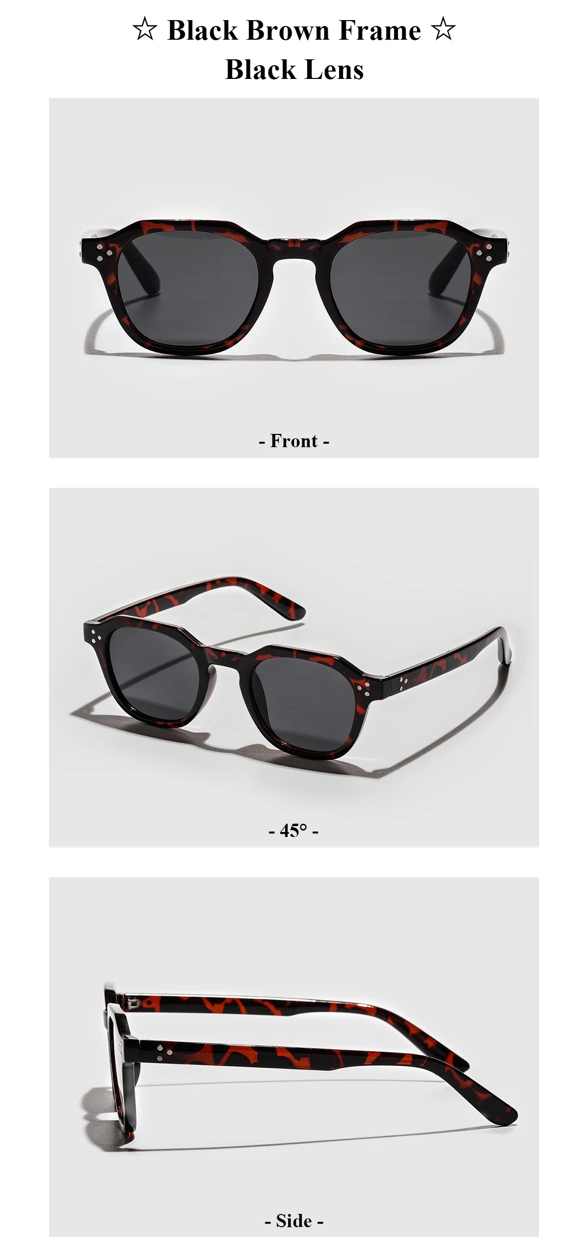 Retro Luxury Round Light Sunglasses