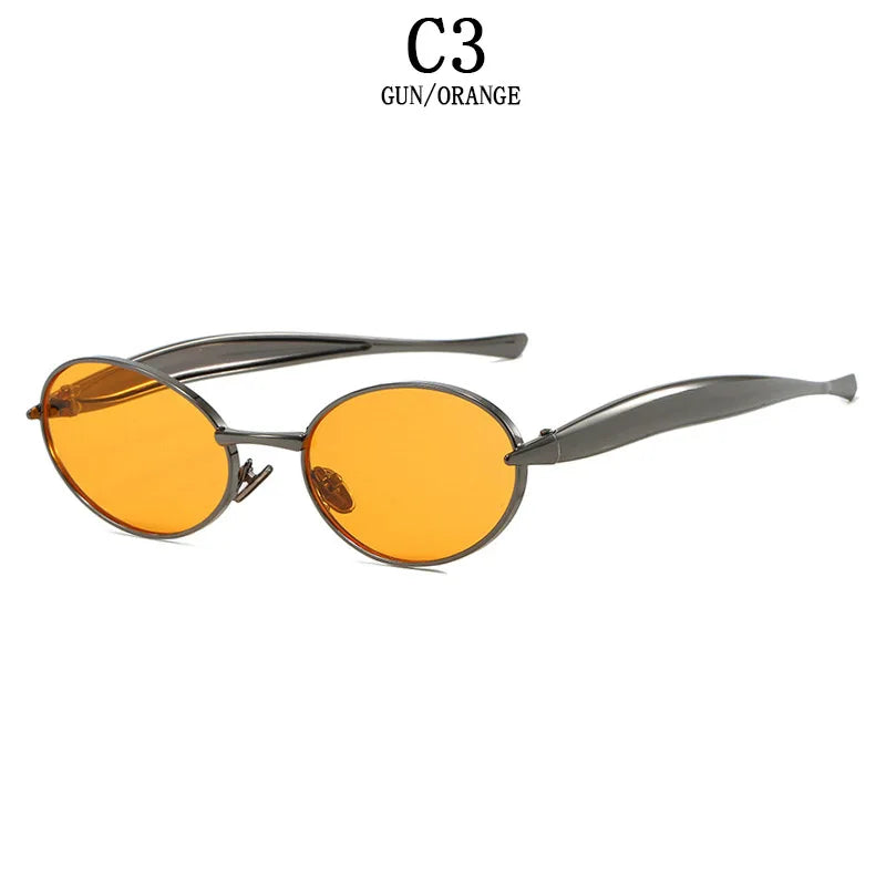 Lunette Oval Luxury Vintage Women's Glasses