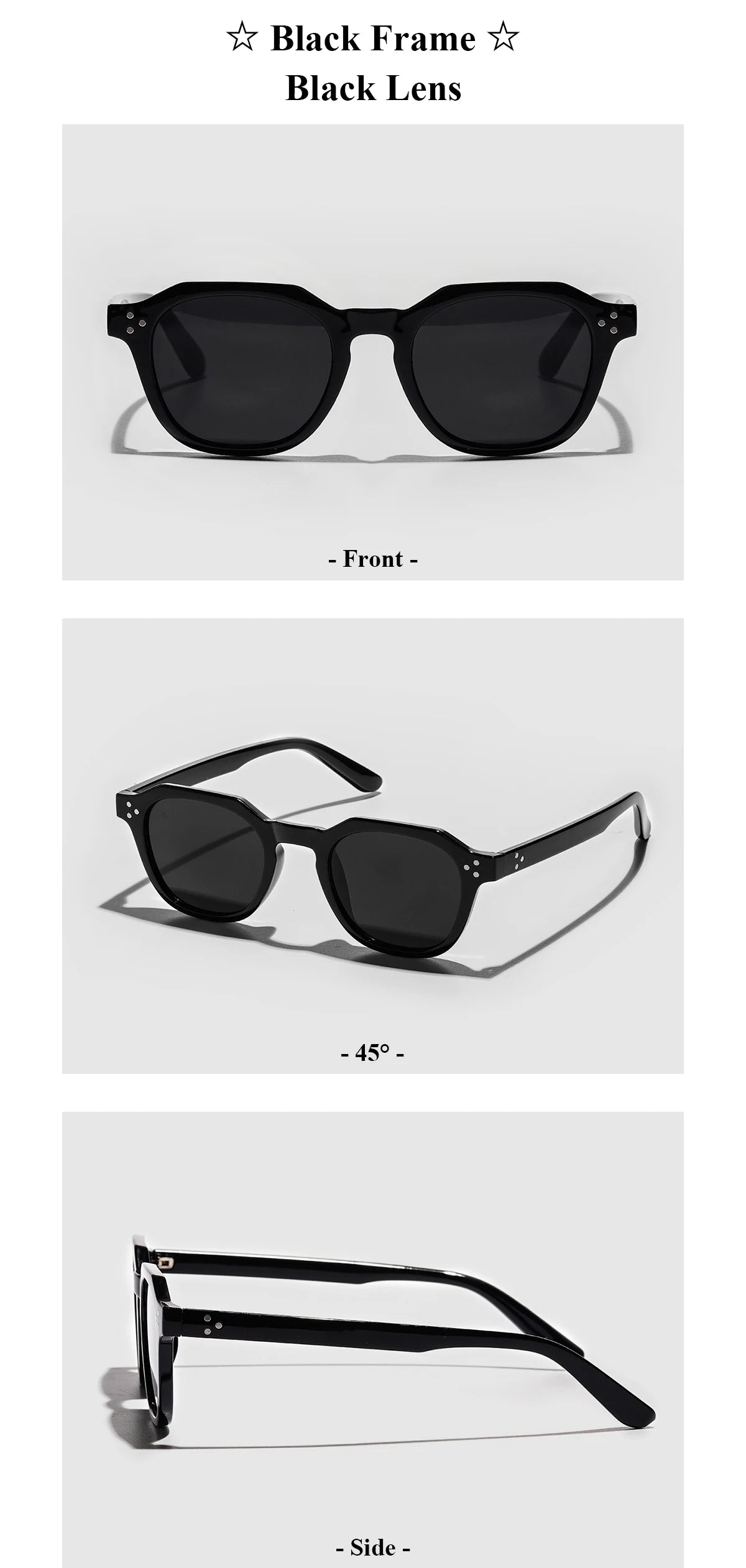 Retro Luxury Round Light Sunglasses