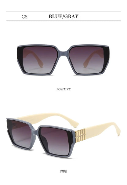 Fashion MM Designer Sunglasses – Vintage UV400 Protection