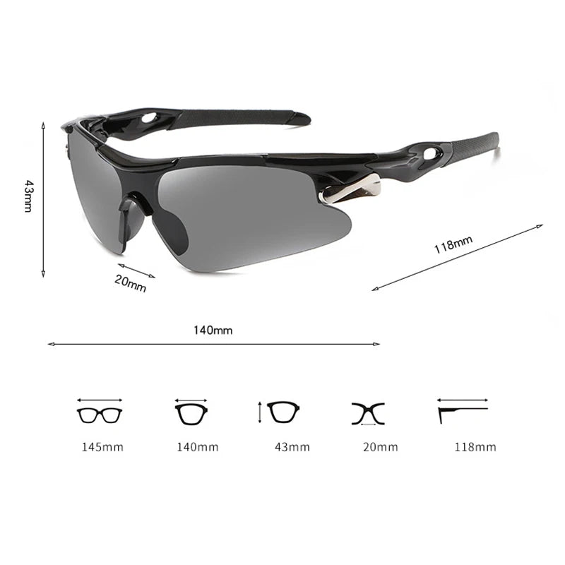Road Bike Riding Goggles for Men