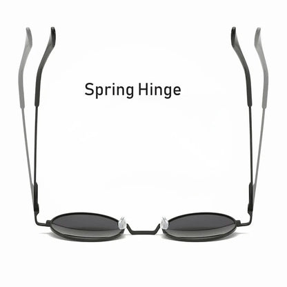 Retro Vintage Round Polarized Sunglasses
