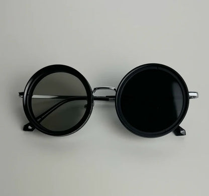 Adjustable Round Polarized Sunglasses