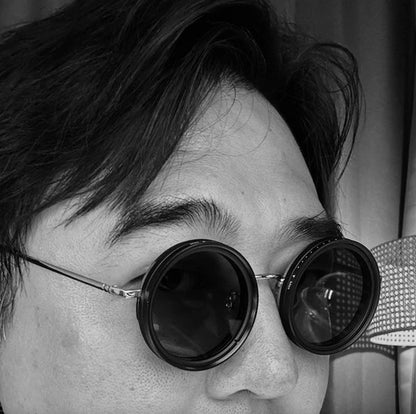 Adjustable Round Polarized Sunglasses