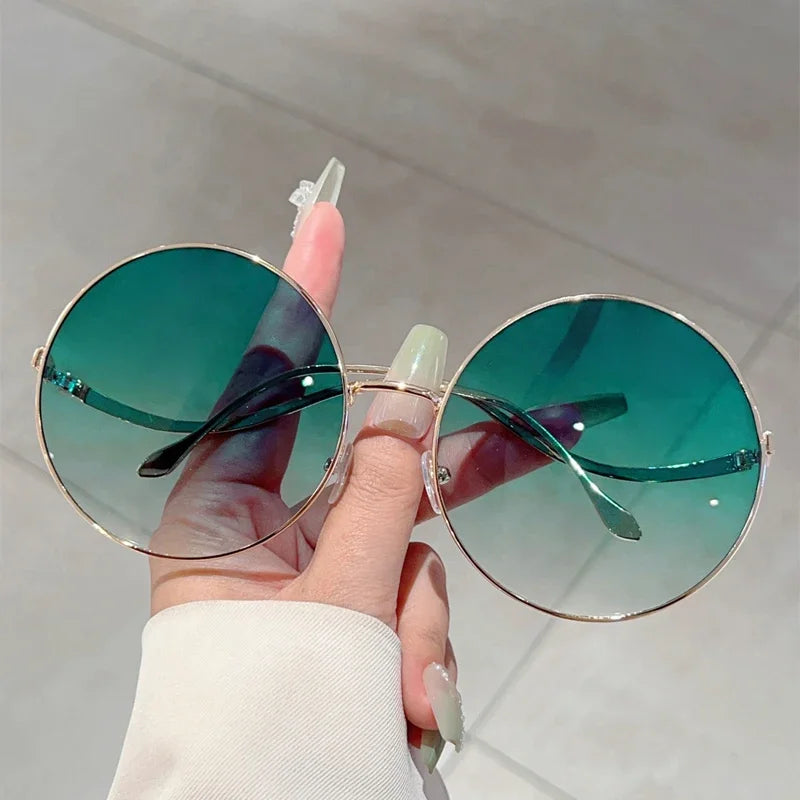 Vintage Oversized Round Sunglasses