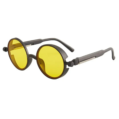 Retro Luxury Designer Round Sunglasses
