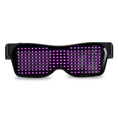 LED Bluetooth USB Rechargeable Glasses