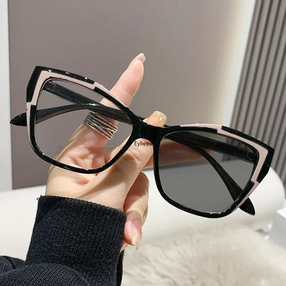 Smart Color Changing  Cat Eye Glasses