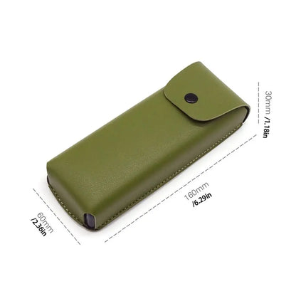 Style Spectacle Leather Glasses Storage Case
