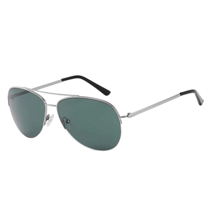 Oversized Aviator Retro Metal Polarized Sunglasses
