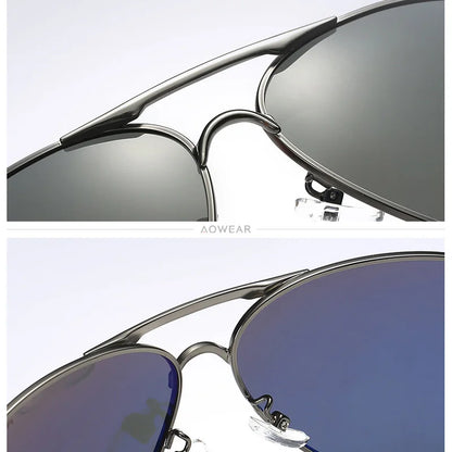 Men's Polarized Aviation Sunglasses