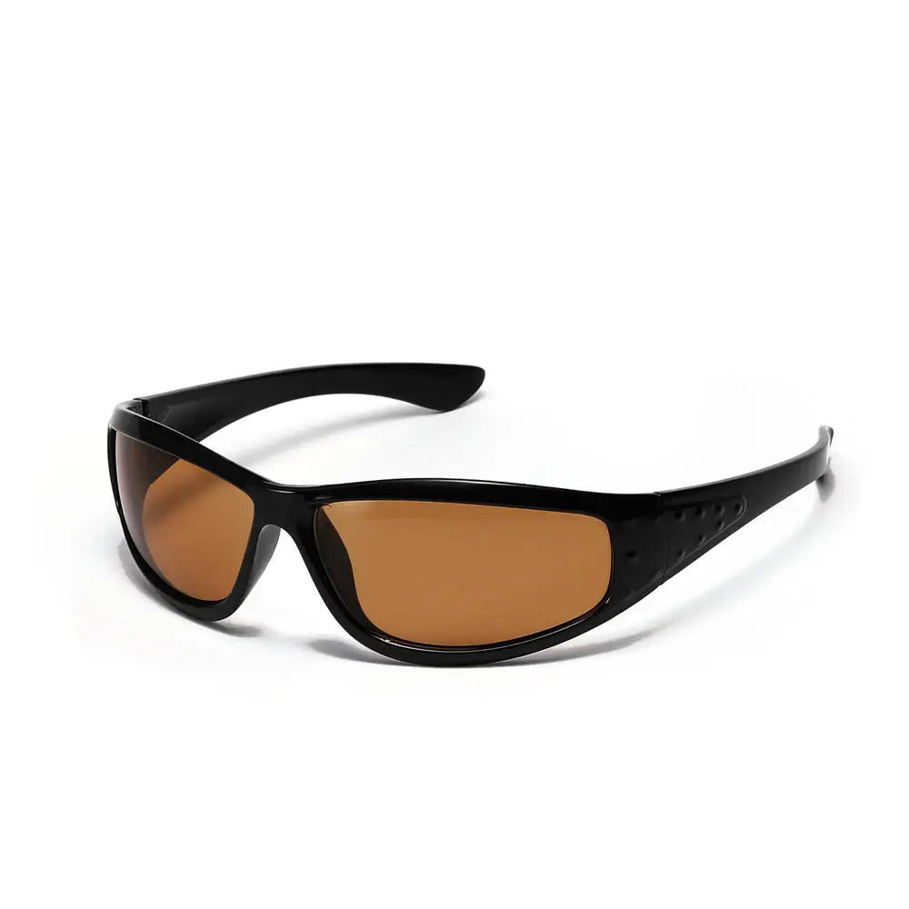 Y2K Silver Sunglasses – Futuristic Hollow Out Trend