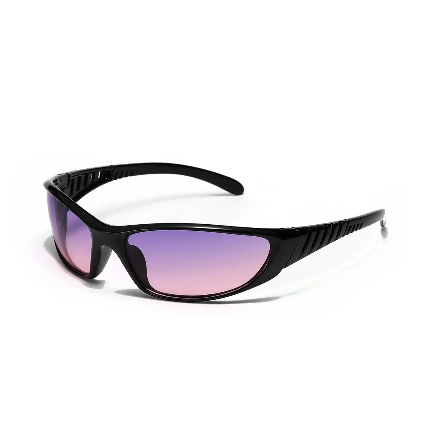Y2K Silver Sunglasses – Futuristic Hollow Out Trend