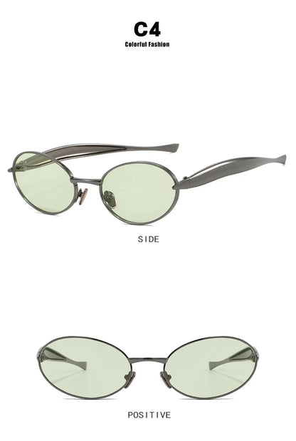 Lunette Oval Luxury Vintage Women's Glasses