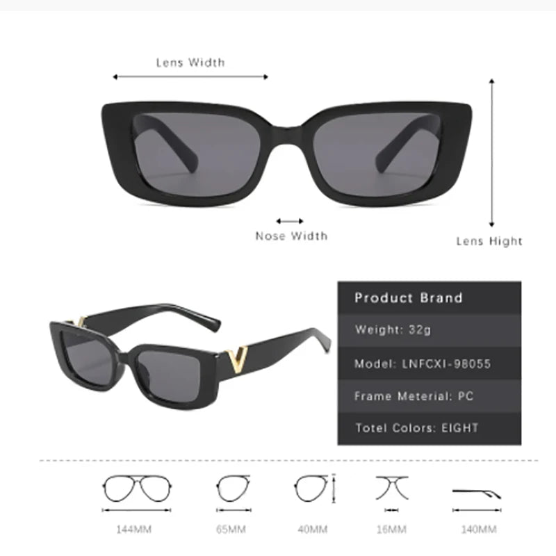 Retro Cat Eye Sunglasses