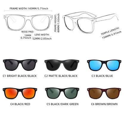 Anti Glare UV Protection  Polarized Sunglasses