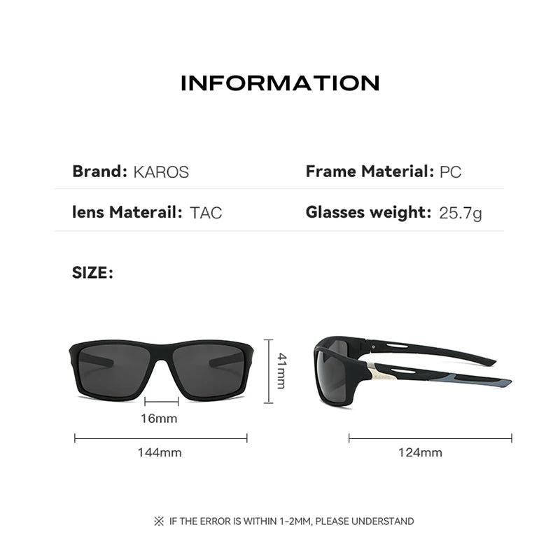 Windproof Polarized Sports Sunglasses