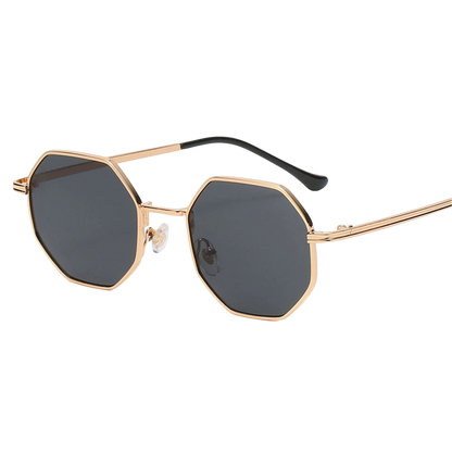 Octagon Ultraviolet Protective Polygonal Sunglasses