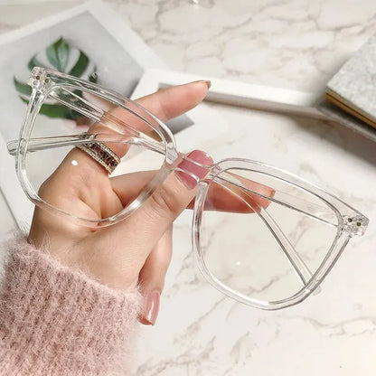 Anti-blue Light for Women with Regular Eyeglass