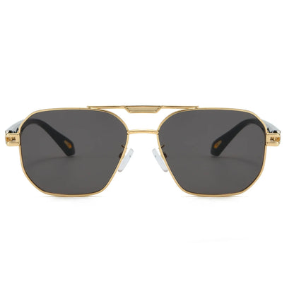 Vintage Classic Double Bridge Gradient Sunglasses